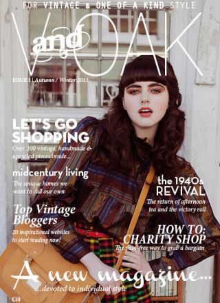 Rewind Vintage featured in V and Oak magazine